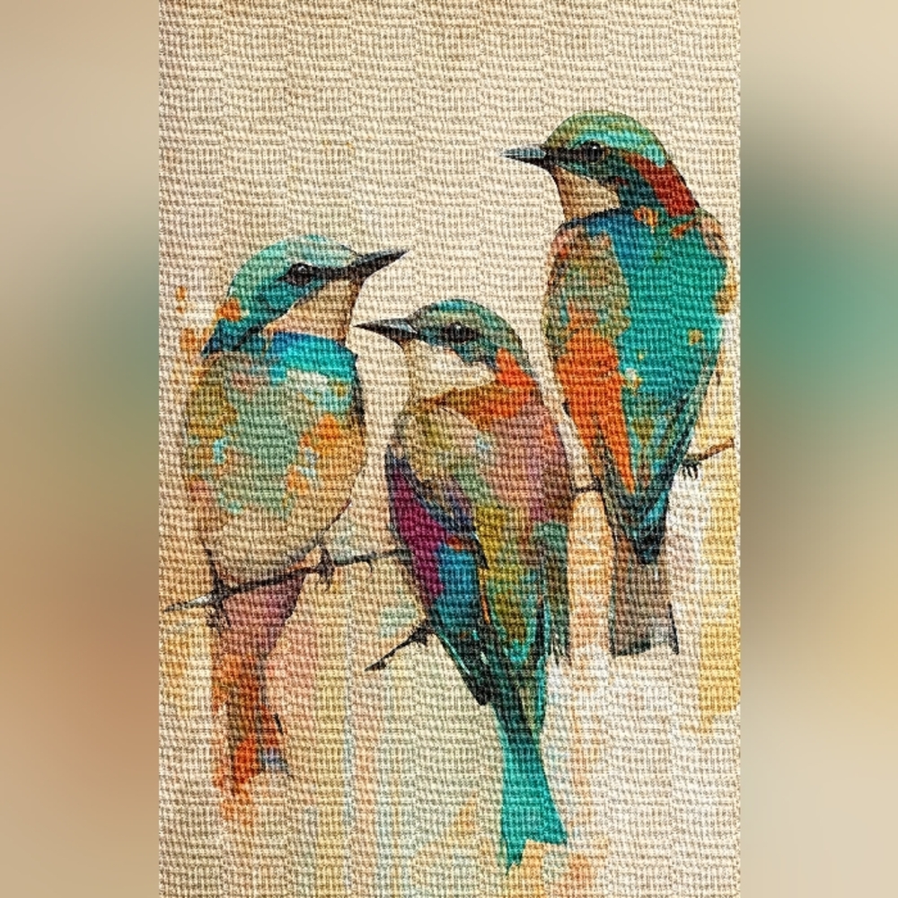 4pc Beautiful Birds Prints SPECIAL